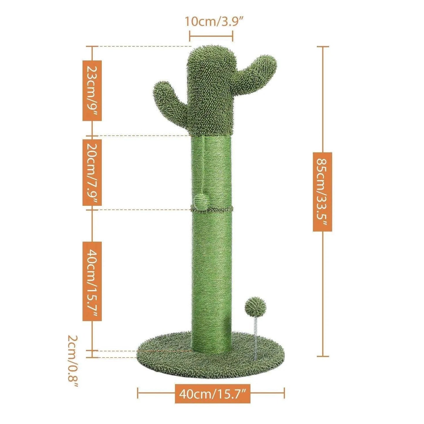 Cactus Cat Tree ToyDescription:
Your cat’s new favorite hangout! This playful cactus-themed cat tree features a scratching post, ball toy, and cozy mushroom condo—perfect for climbing,Regal Pet PalaceRegal Pet PalaceCactus Cat Tree