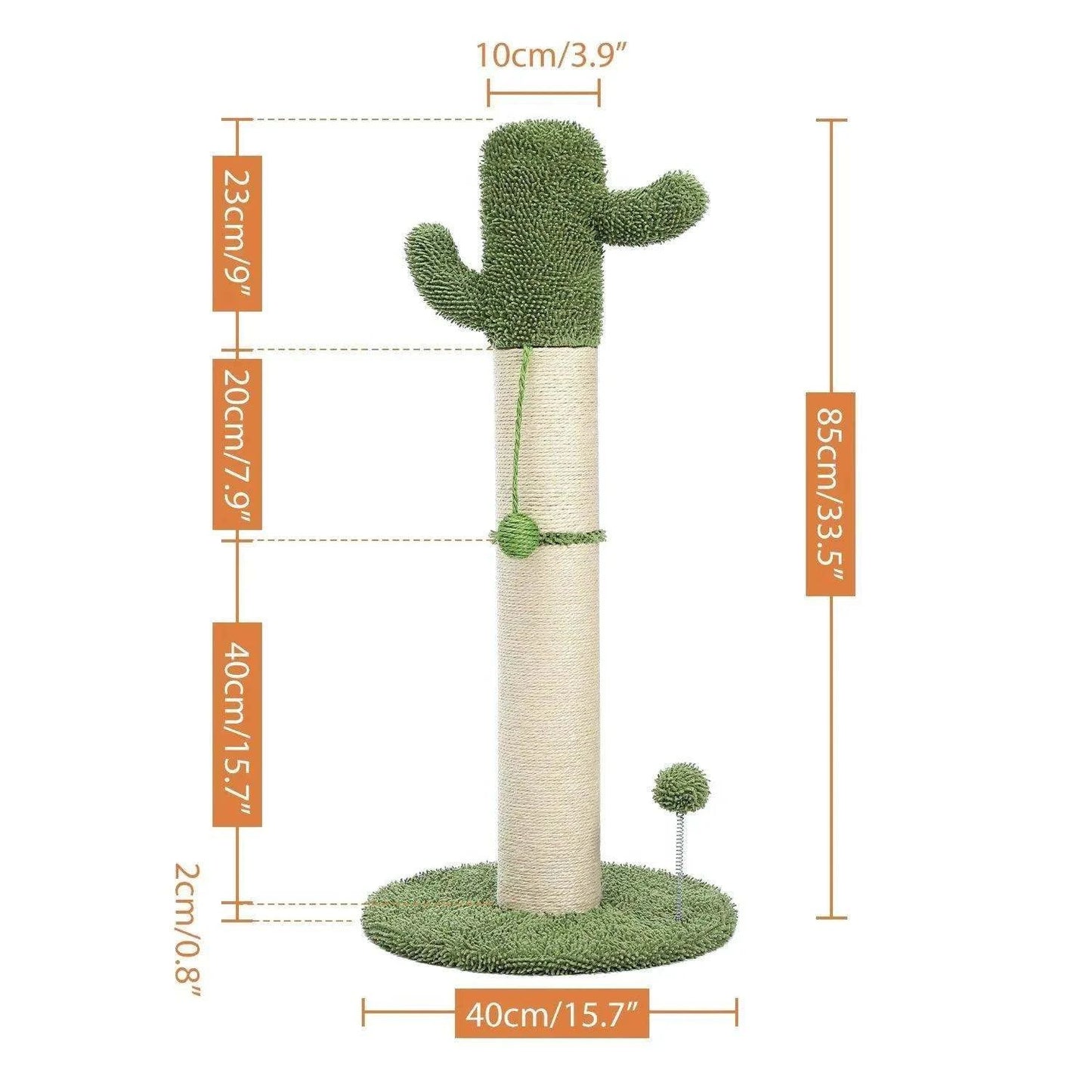 Cactus Cat Tree ToyDescription:
Your cat’s new favorite hangout! This playful cactus-themed cat tree features a scratching post, ball toy, and cozy mushroom condo—perfect for climbing,Regal Pet PalaceRegal Pet PalaceCactus Cat Tree