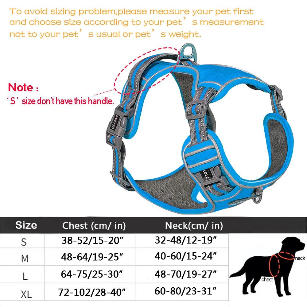Reflective Adjustable Dog Harness
