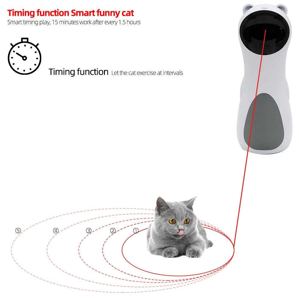 Multi-Angle LED Cat Toy