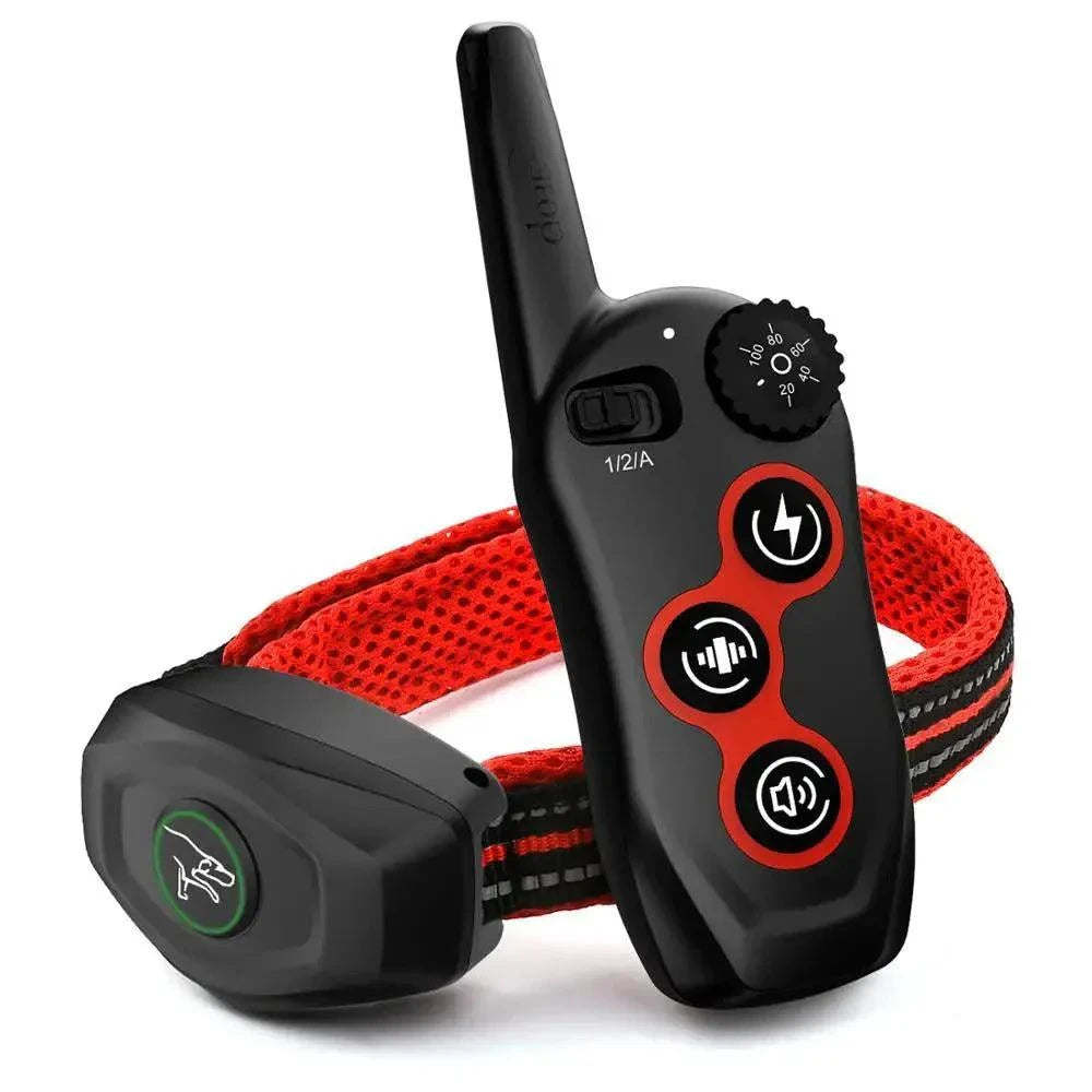 2-in-1 Dog Training CollarDescription:
Train your dog with confidence! This 2-in-1 remote training and anti-bark collar offers adjustable modes, a waterproof design, and long-range control fRegal Pet PalaceRegal Pet Palace2-in-1 Dog