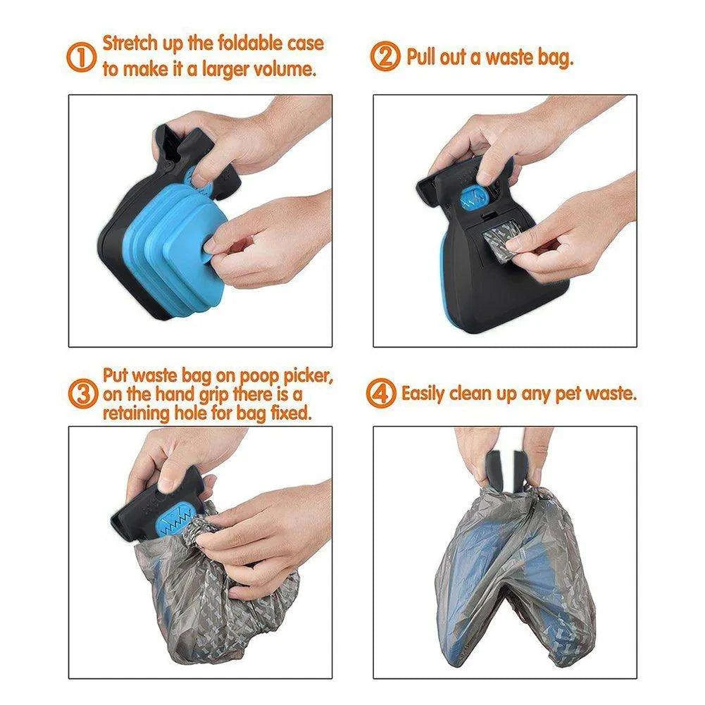 Foldable Dog Poop ScooperDescription:
Keep your walks clean and hassle-free with this travel-friendly foldable scooper. Convenient, portable, and mess-free – making cleaning up after your dRegal Pet PalaceRegal Pet PalaceFoldable Dog