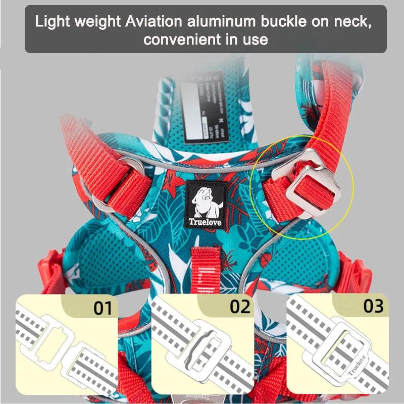 No-Pull Reflective Dog Harness