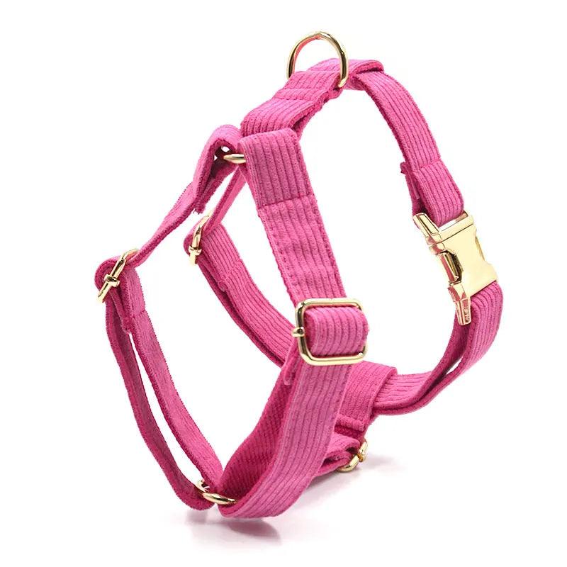 Luxury Hot Pink Dog Harness