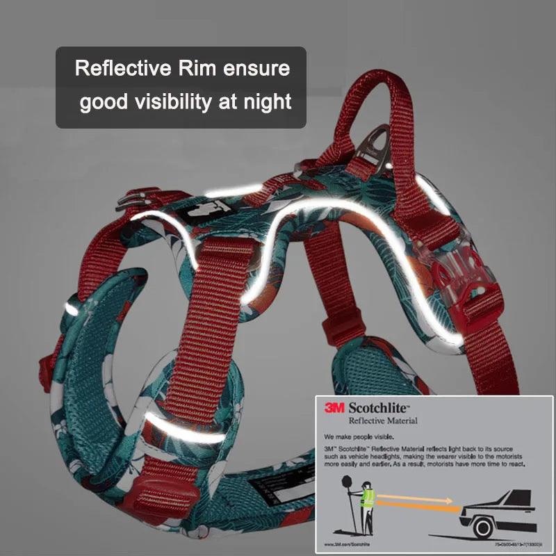 No-Pull Reflective Dog Harness