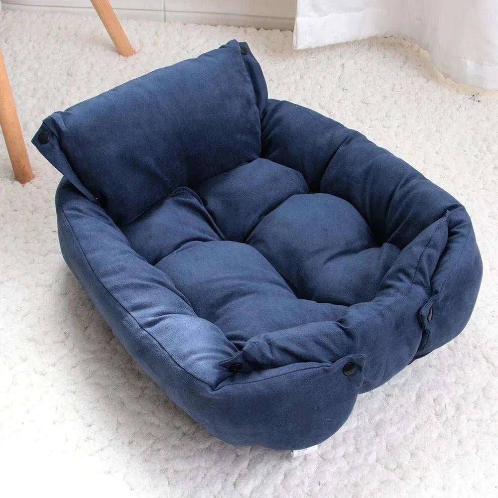 3-in-1 Cozy Pet BedDescription:
Give your pet the ultimate comfort! This multifunctional 3-in-1 bed transforms into a mat, sofa, or nest—perfect for cuddly naps in every season.
BeneRegal Pet PalaceRegal Pet Palace3-in-1 Cozy Pet Bed