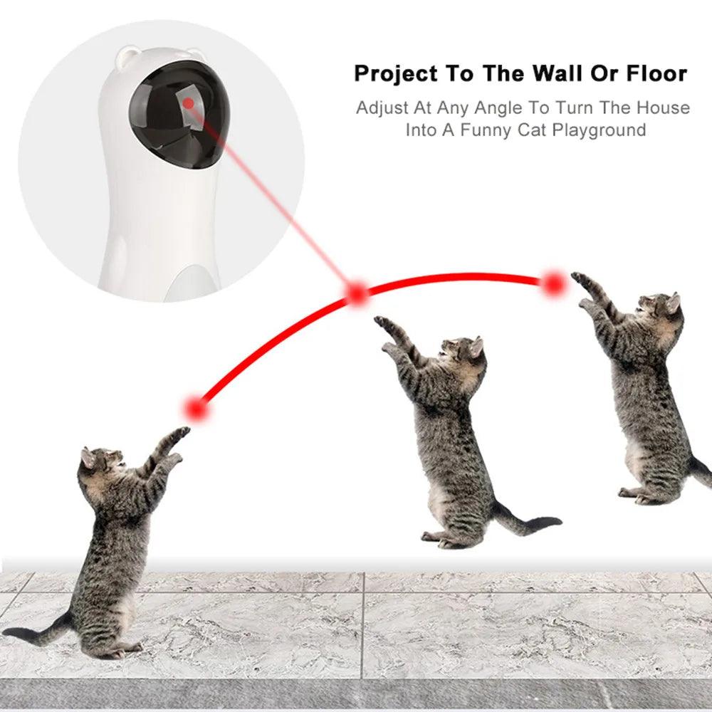 Multi-Angle LED Cat Toy