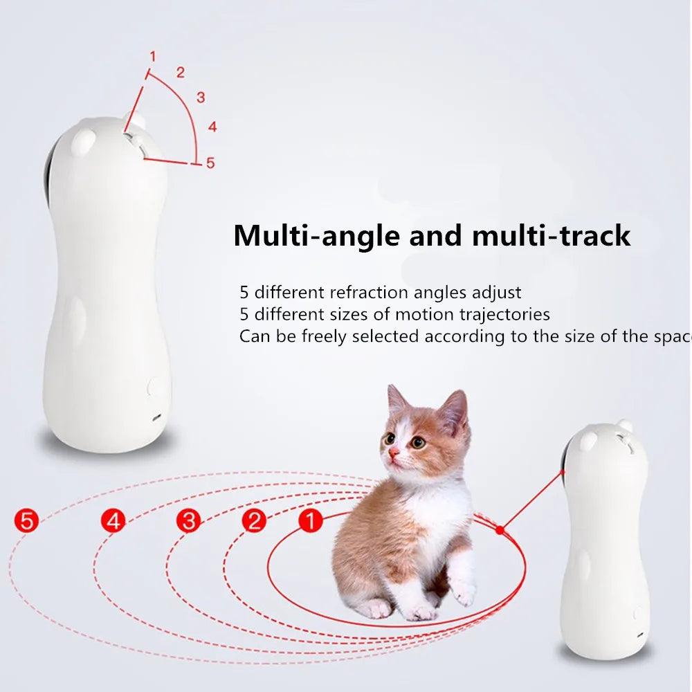 Multi-Angle LED Cat Toy