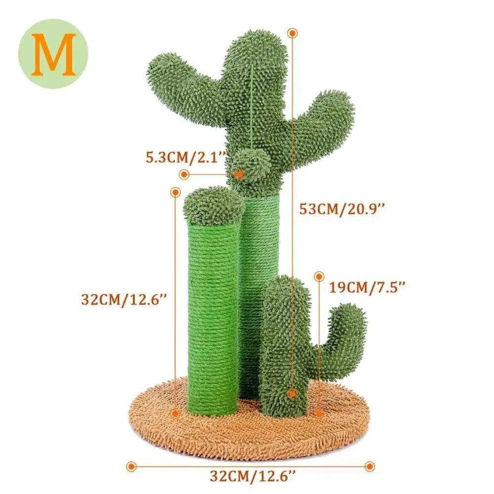 Cactus Cat Tree ToyDescription:
Your cat’s new favorite hangout! This playful cactus-themed cat tree features a scratching post, ball toy, and cozy mushroom condo—perfect for climbing,Regal Pet PalaceRegal Pet PalaceCactus Cat Tree