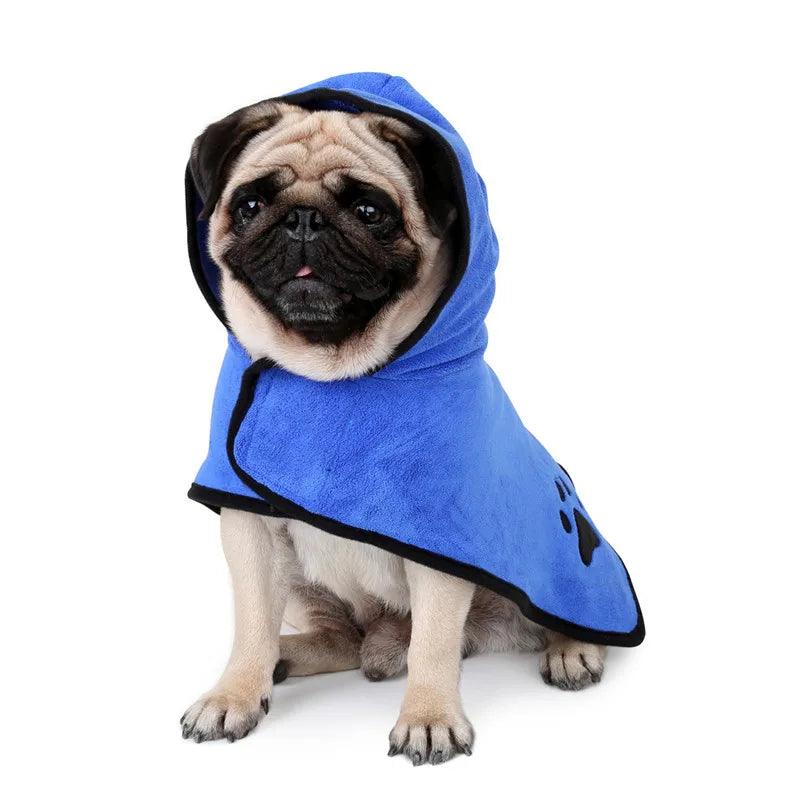 Quick Dry Dog Bathrobe