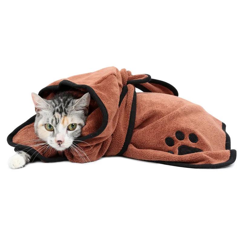 Quick Dry Dog Bathrobe