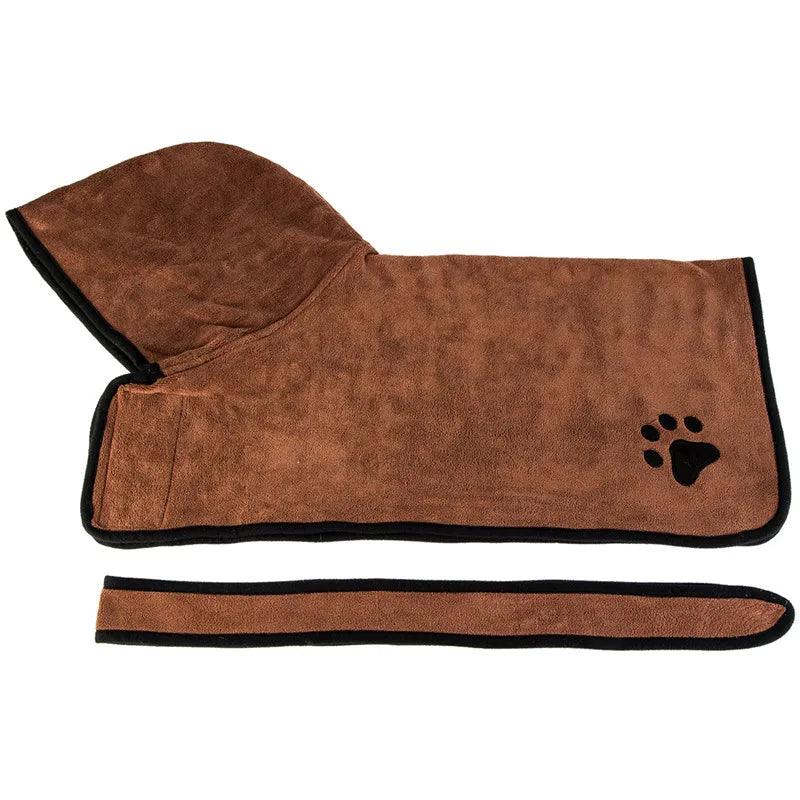 Super Absorbent Dog Bathrobe