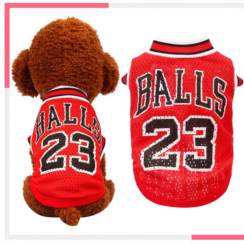 Sporty Dog Basketball Vest