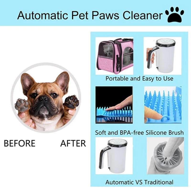 Electric Dog Paw Washer Cup