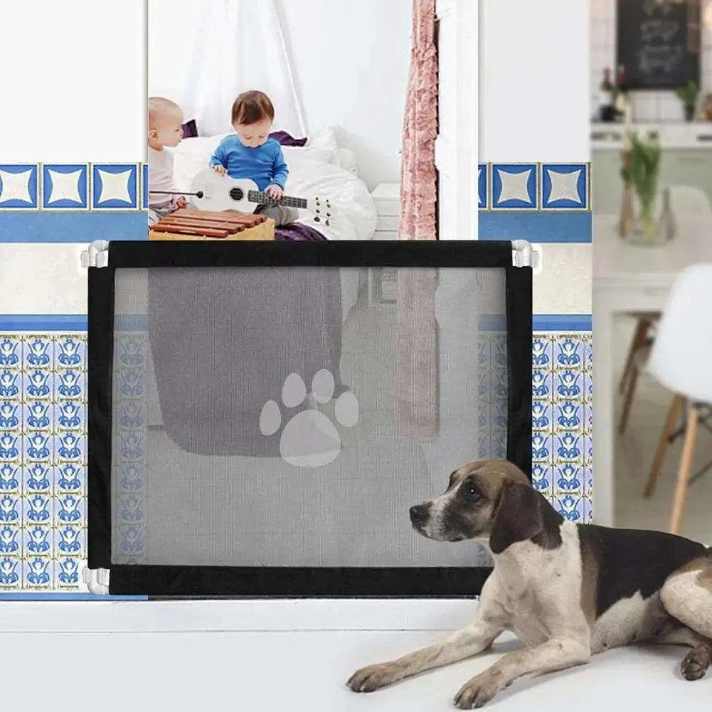 Portable Mesh Pet BarrierDescription:
Keep your pet safe while protecting your space! This breathable, foldable mesh gate is perfect for blocking off doorways, stairs, or rooms—creating a seRegal Pet PalaceRegal Pet PalacePortable Mesh Pet