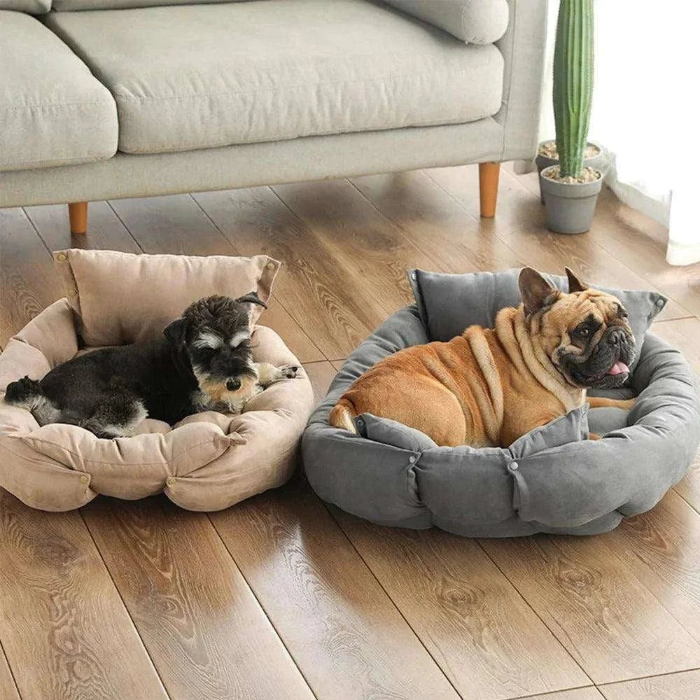 3-in-1 Cozy Pet BedDescription:
Give your pet the ultimate comfort! This multifunctional 3-in-1 bed transforms into a mat, sofa, or nest—perfect for cuddly naps in every season.
BeneRegal Pet PalaceRegal Pet Palace3-in-1 Cozy Pet Bed