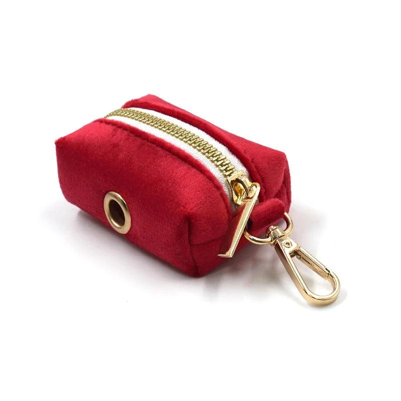 Luxurious Red Velvet Harness