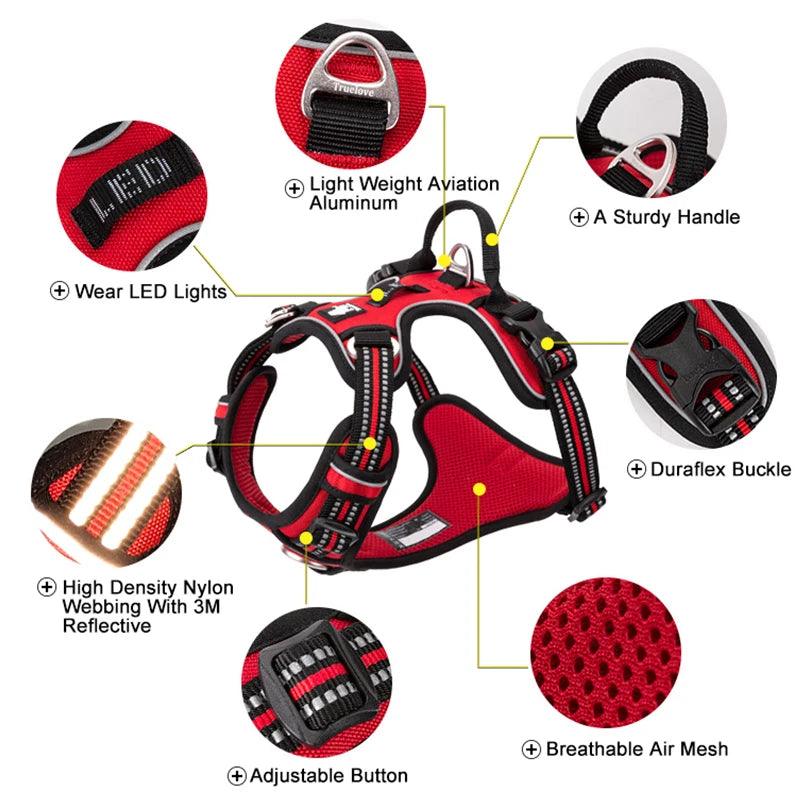 Reflective No-Pull Dog Harness