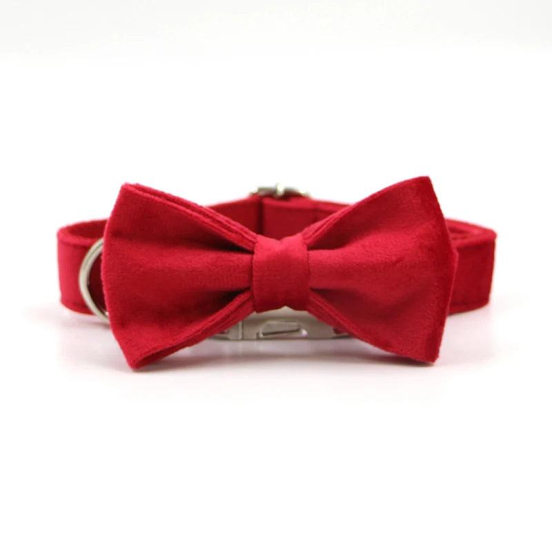 Luxurious Red Velvet Harness