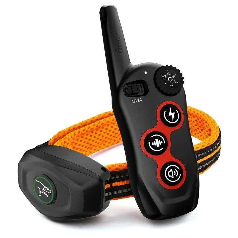 2-in-1 Dog Training CollarDescription:
Train your dog with confidence! This 2-in-1 remote training and anti-bark collar offers adjustable modes, a waterproof design, and long-range control fRegal Pet PalaceRegal Pet Palace2-in-1 Dog