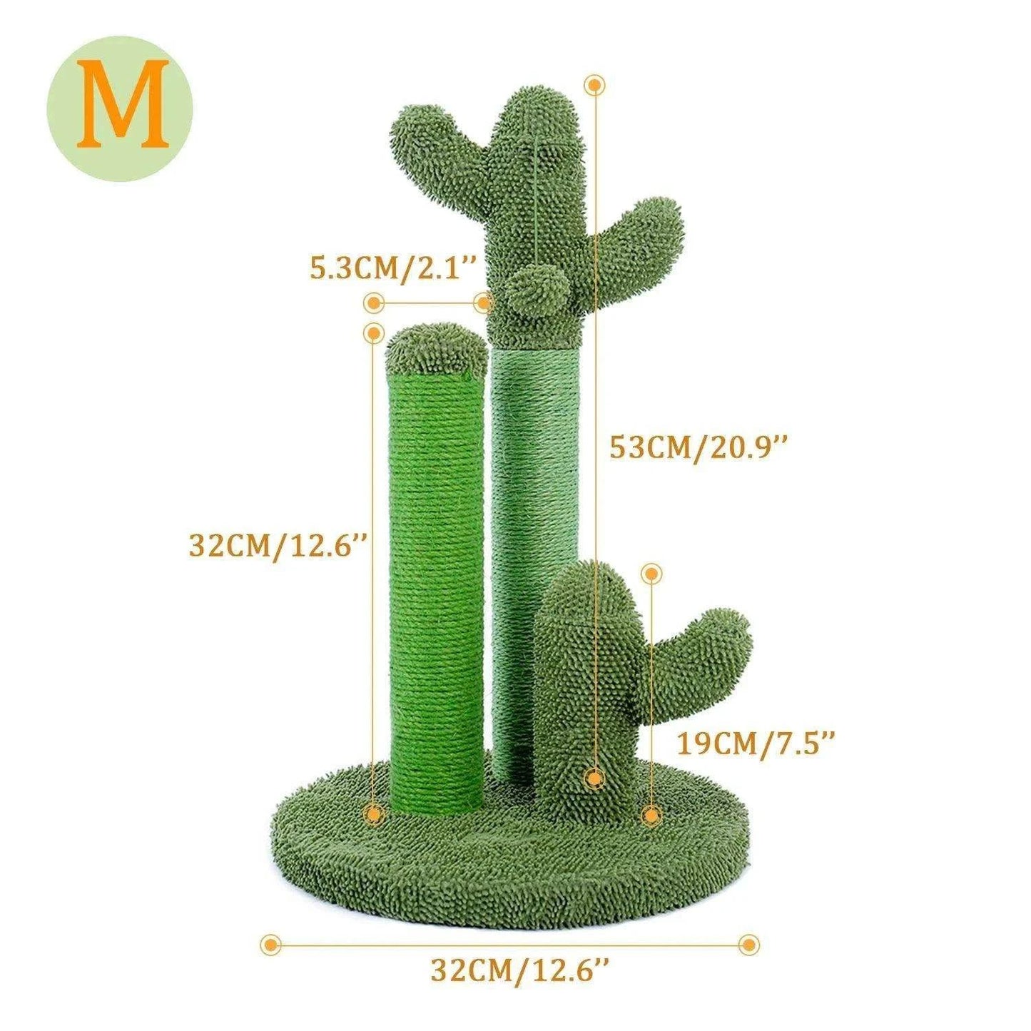 Cactus Cat Tree ToyDescription:
Your cat’s new favorite hangout! This playful cactus-themed cat tree features a scratching post, ball toy, and cozy mushroom condo—perfect for climbing,Regal Pet PalaceRegal Pet PalaceCactus Cat Tree