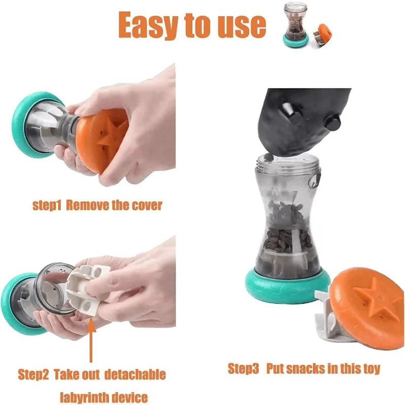 Interactive Dumbbell Dog Toy