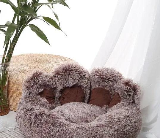 Ultra-Cozy Plush Dog Bed