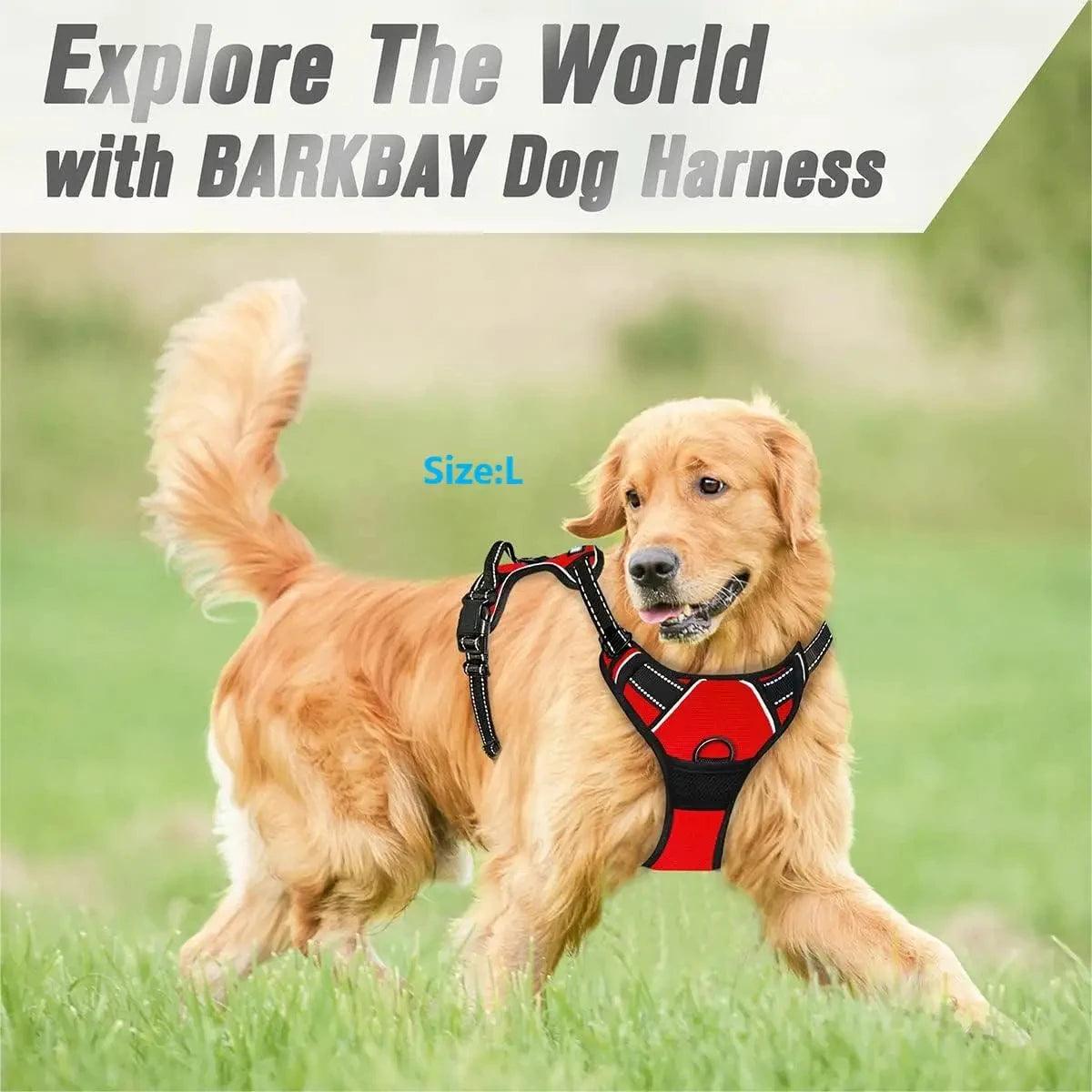 No-Pull Dog Harness Heavy Duty