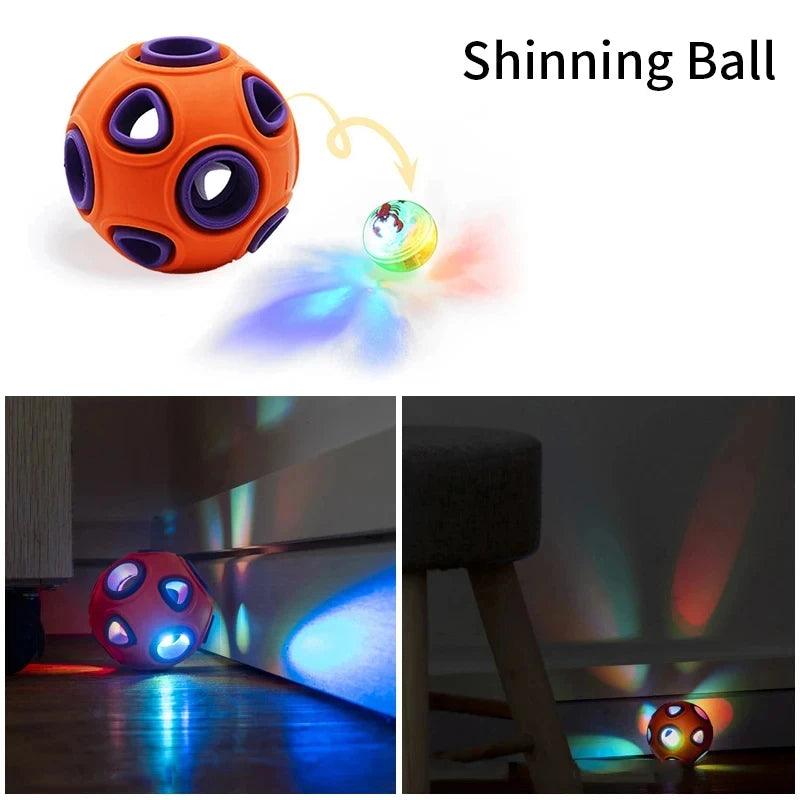 Interactive Food-Dispensing Dog Ball