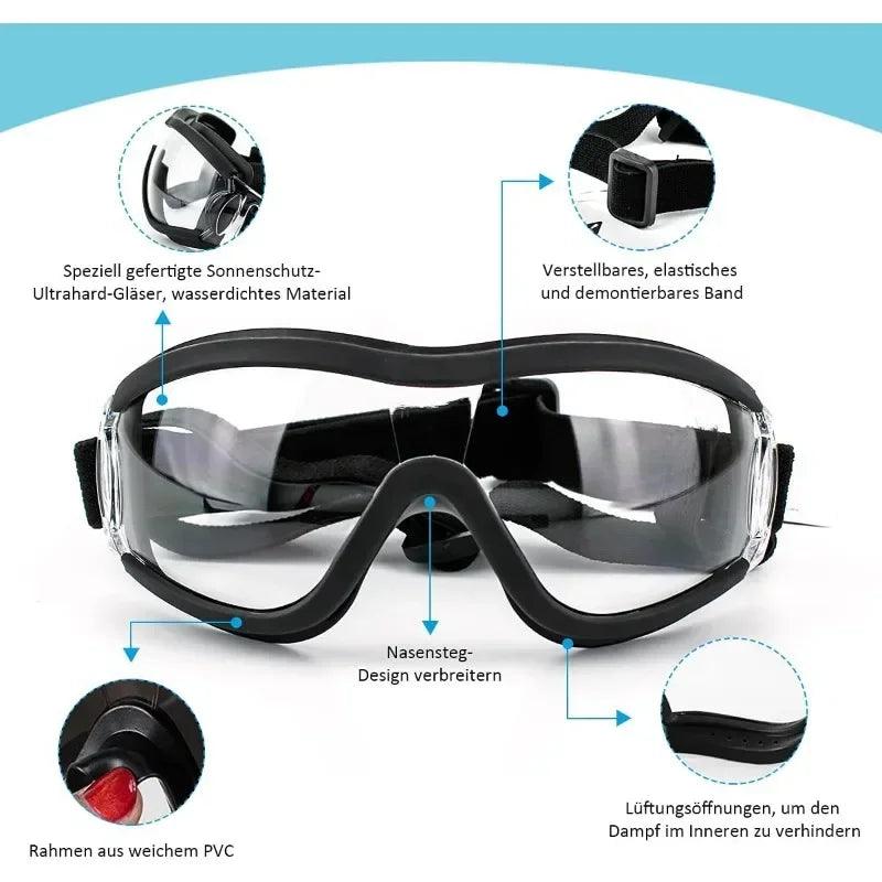 Anti-Fog Dog Ski Goggles