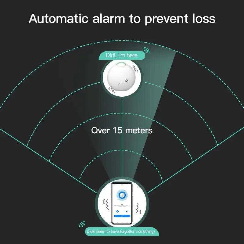 Smart Bluetooth Pet TrackerDescription:
Never lose your pet or valuables again! This compact Bluetooth tracker connects to your phone, helping you locate pets, keys, or bags instantly for totRegal Pet PalaceRegal Pet PalaceSmart Bluetooth Pet Tracker
