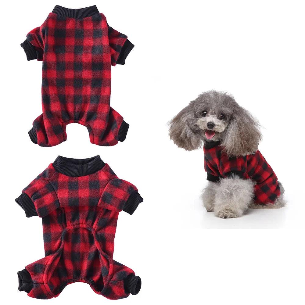 Halloween Dog Winter Pajamas