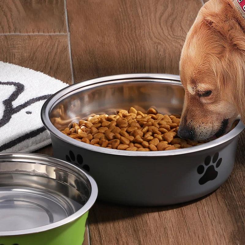 Non-Slip Stainless Steel Pet Bowl