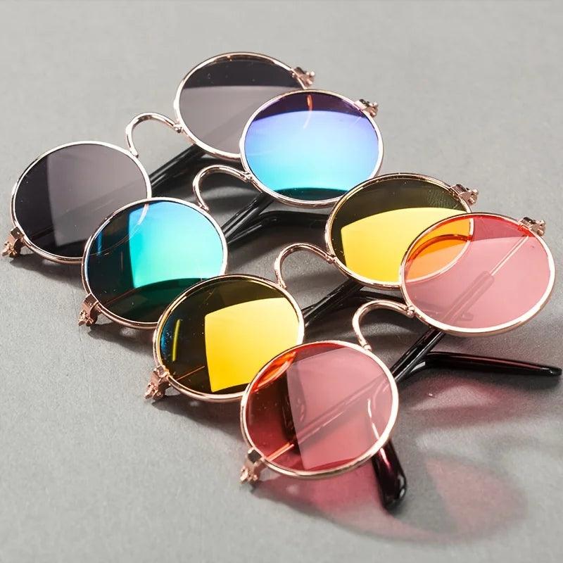 Retro Pet Sunglasses for Style