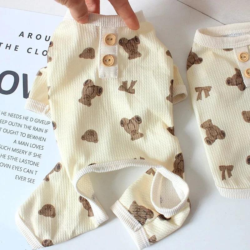 Cute Bear Dog Jumpsuit