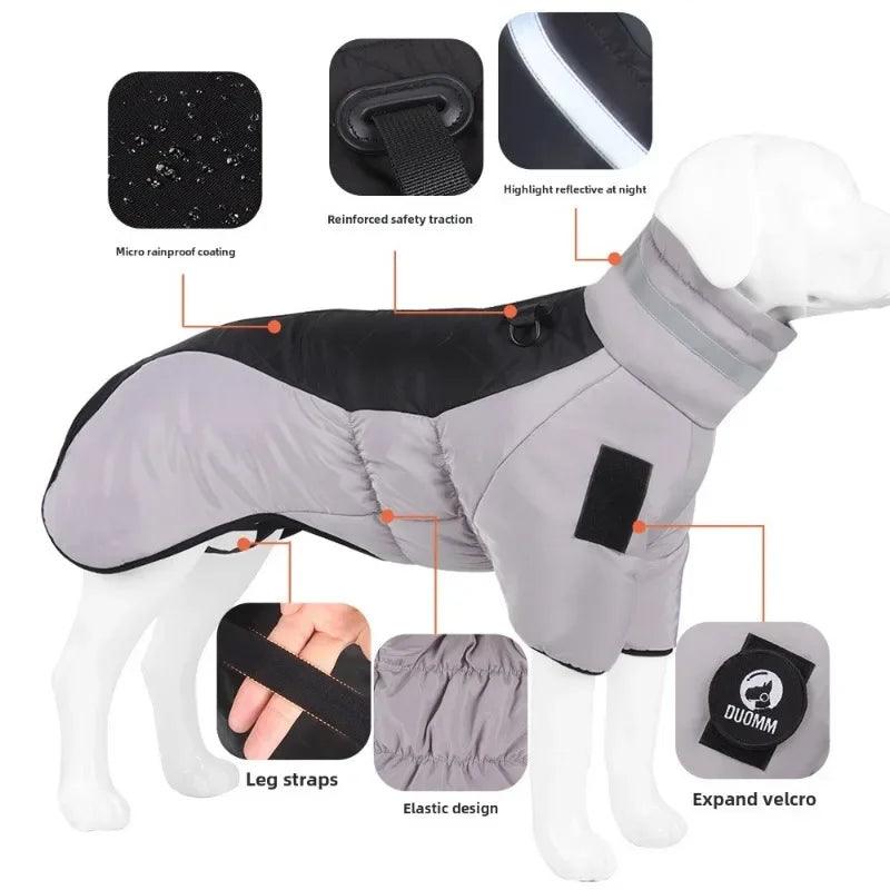Reflective Winter Dog Jacket