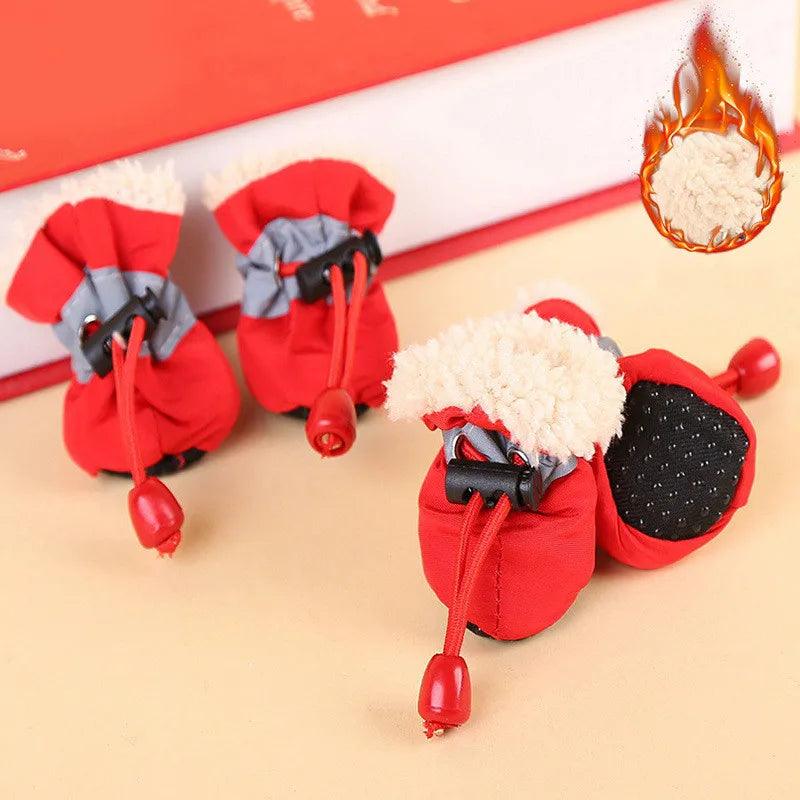 Warm Waterproof Dog Boots