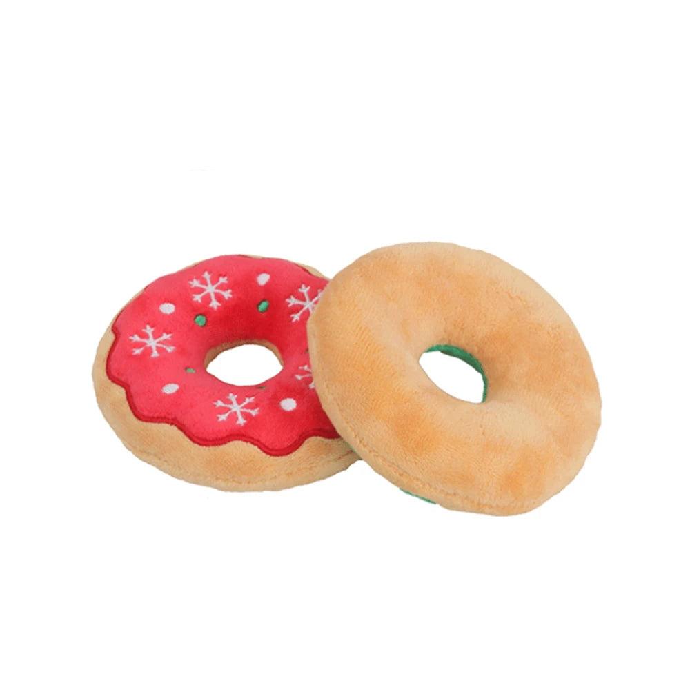 Festive Squeaky Dog Toy