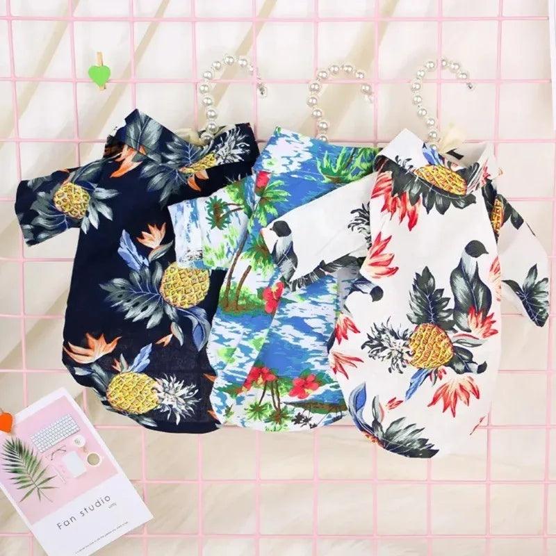 Pineapple Beach Shirt for Pets