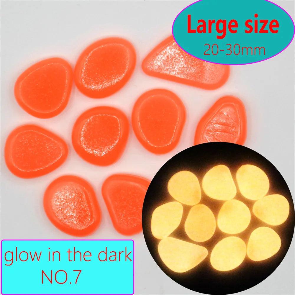 Luminous Glowing Aquarium Pebbles