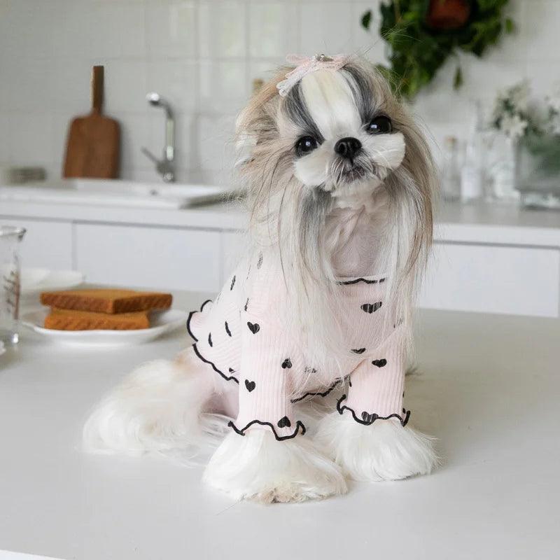 Embroidered Bear Pet Vest