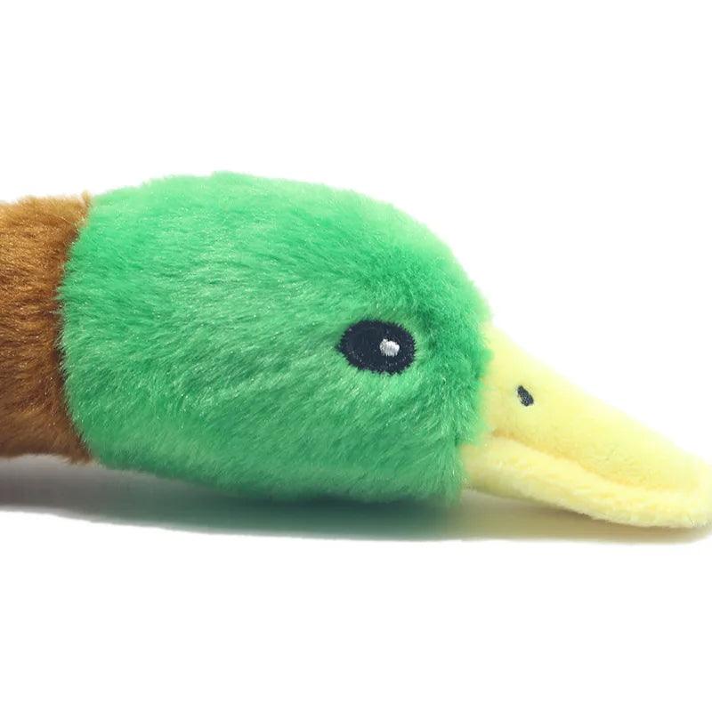 Squeaky Plush Duck Toy