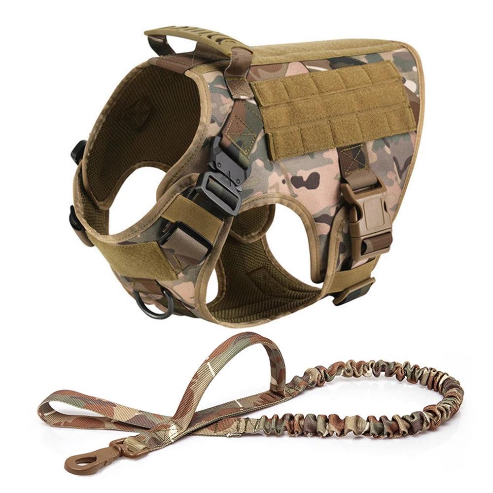 Tactical Dog Harness Set