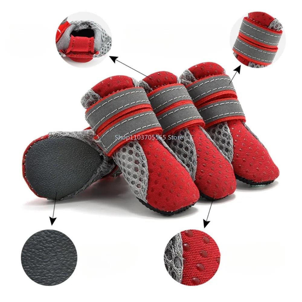 Breathable Waterproof Pet Walking Shoes