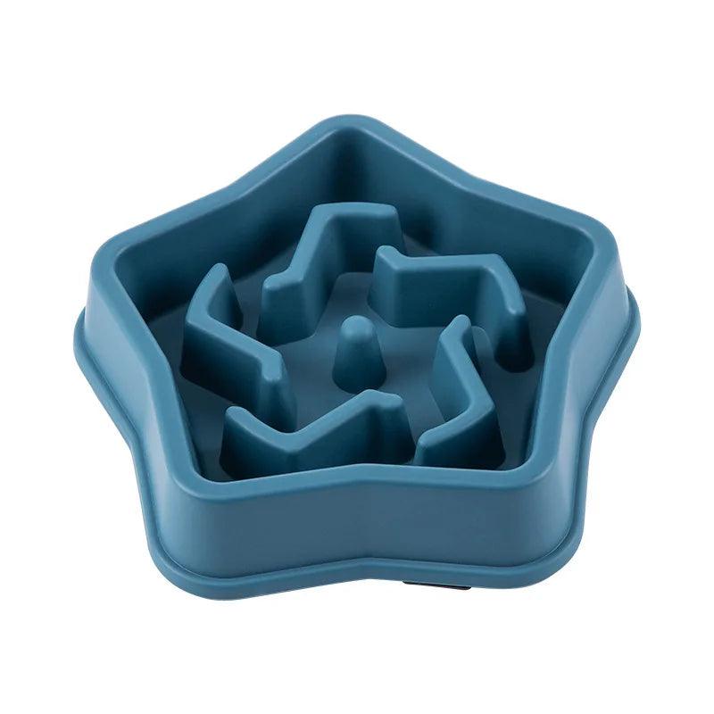 Star Shaped Slow Feeder Bowl