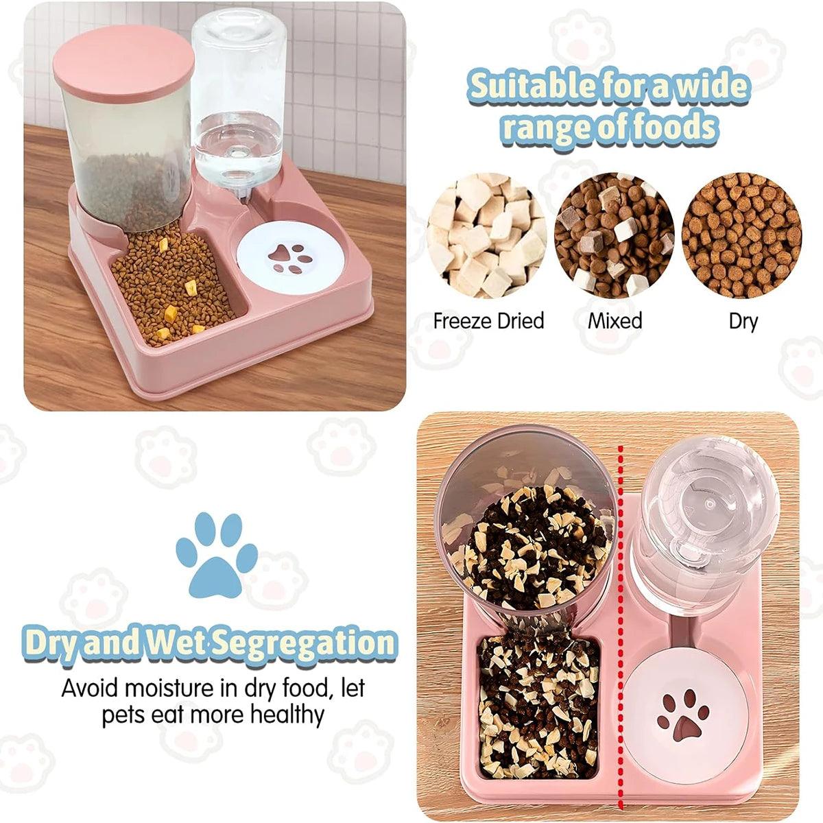 2-in-1 Automatic Pet Feeder