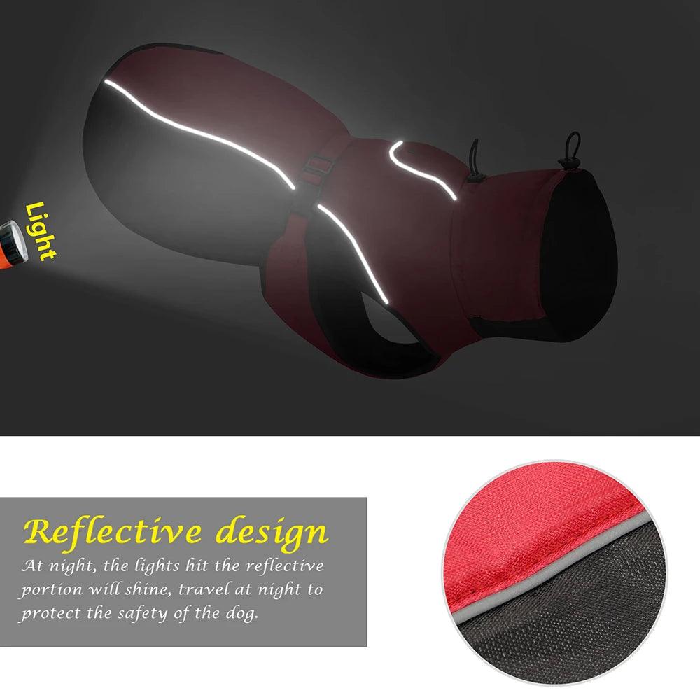 Waterproof Large Dog Raincoat