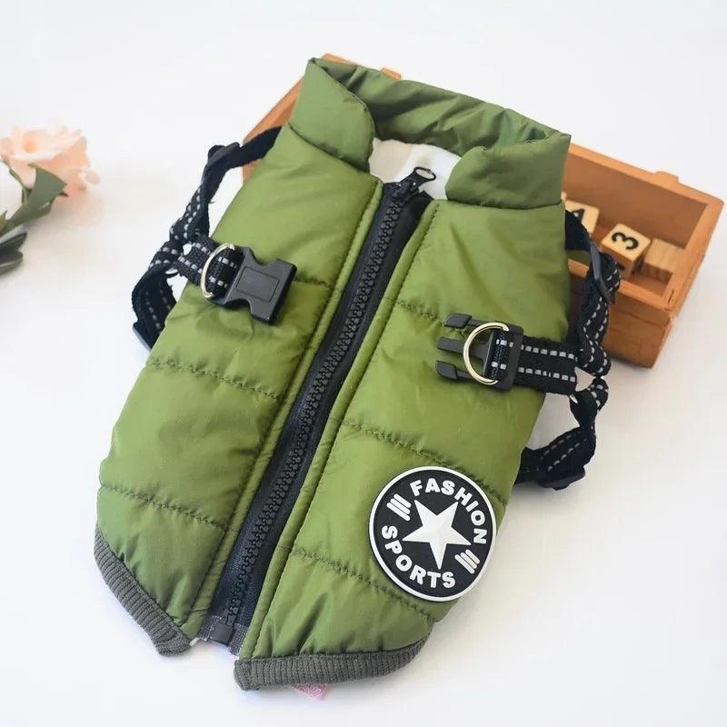 Winter Dog Harness Jacket