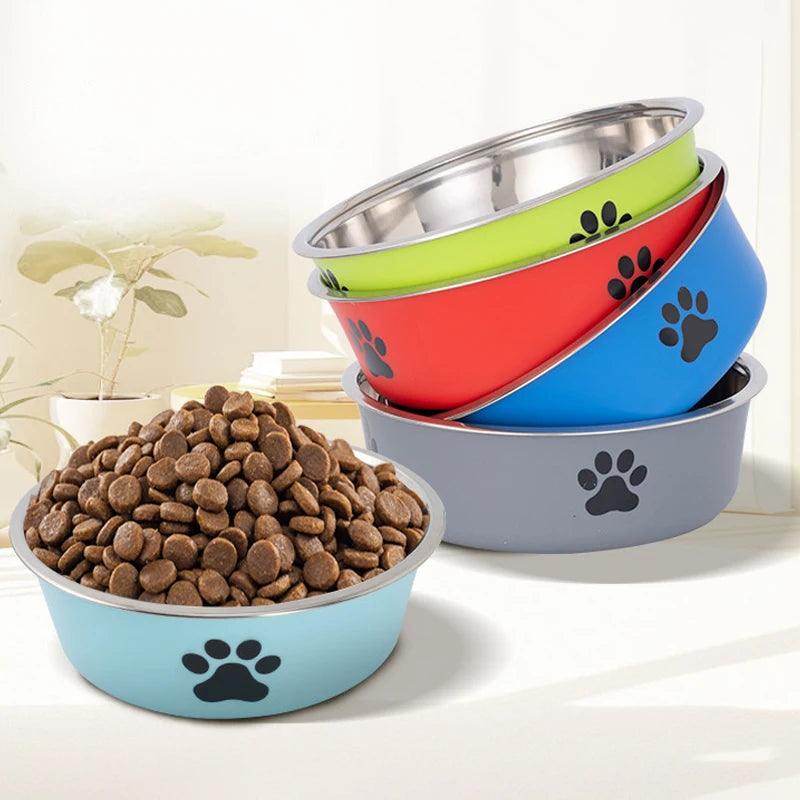 Non-Slip Stainless Steel Pet Bowl