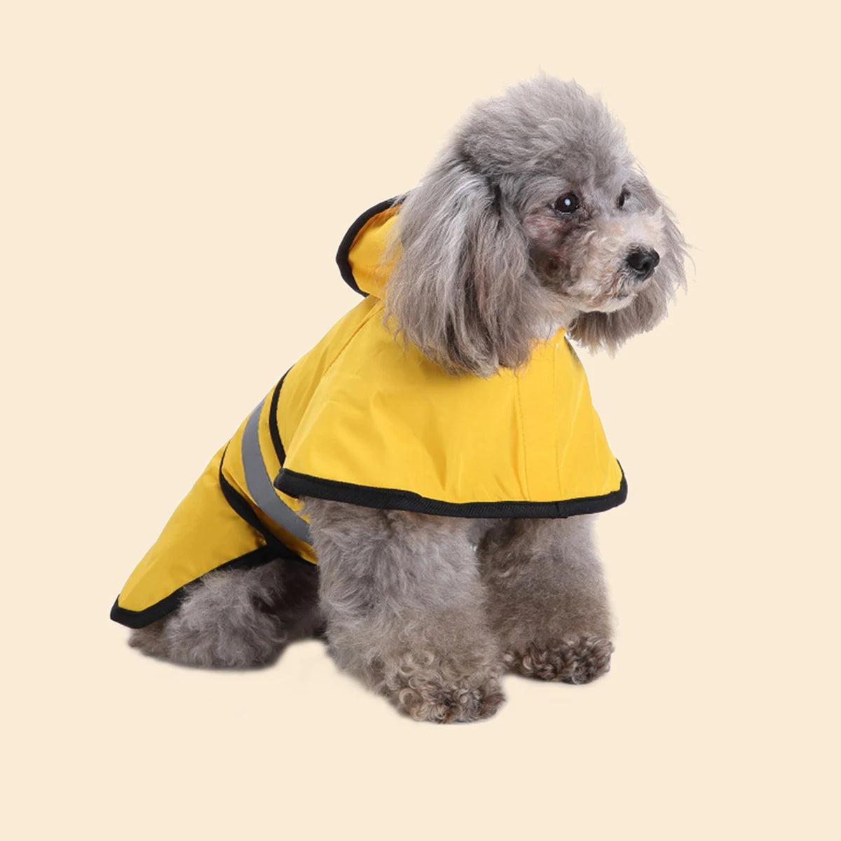 Reflective Waterproof Dog Raincoat